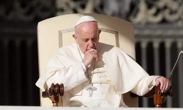 Pope Francis admits: 'When I pray, sometimes I fall asleep'