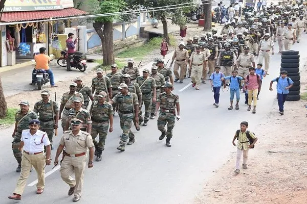 Tippu Jayanti Celebrations Tight Security Deployed in Karnataka - Sakshi