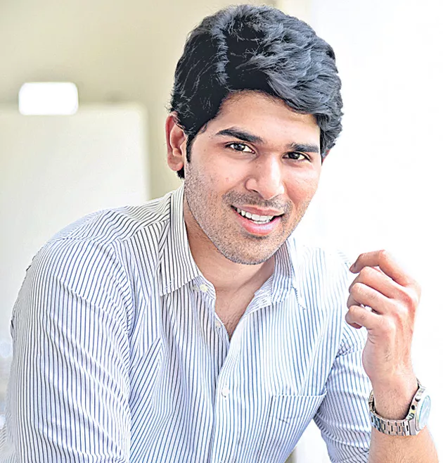 Allu Sirish's film titled Okka Kshanam? - Sakshi