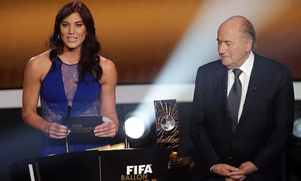 Hope Solo accuses former FIFA President Sepp Blatter of sexual assault  - Sakshi