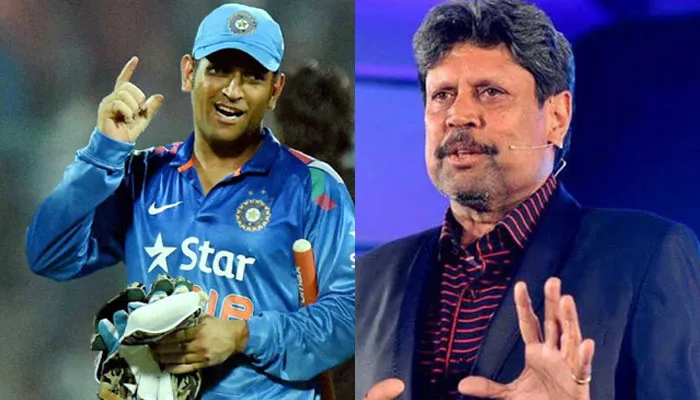 Kapil Dev cites Sachin Tendulkar's example in support of MS Dhoni - Sakshi