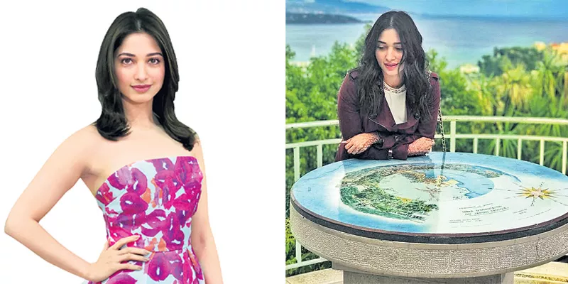 Tamannaah Bhatia in Monaco France  - Sakshi