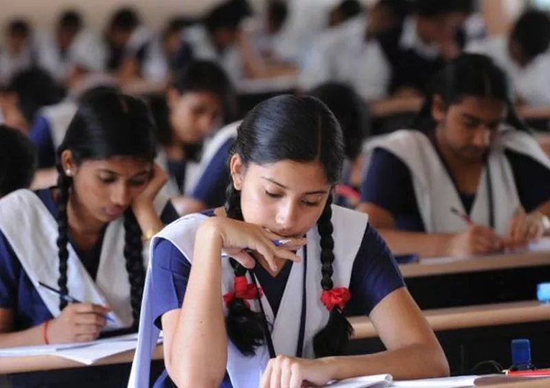 Kgbv School Girls Tention on Tests Written in English Medium - Sakshi