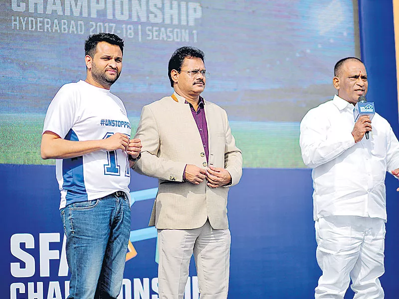 Sports For All Event Started - Sakshi