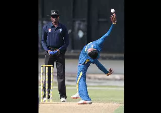 Kevin Koththigoda, Sri Lankas latest mystery spinner who bowls like Paul Adams - Sakshi