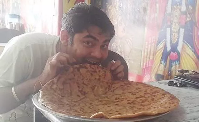 rohtak Paratha Challenge goes viral  - Sakshi