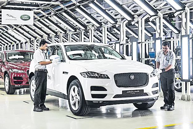 Jaguar F-Pace Made in India Model Launched at Rs 60 Lakh - Sakshi