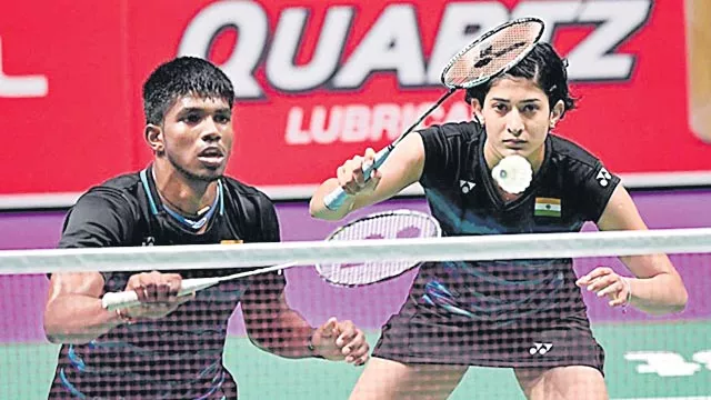 Satwick-Ashwini couple for the main draw - Sakshi