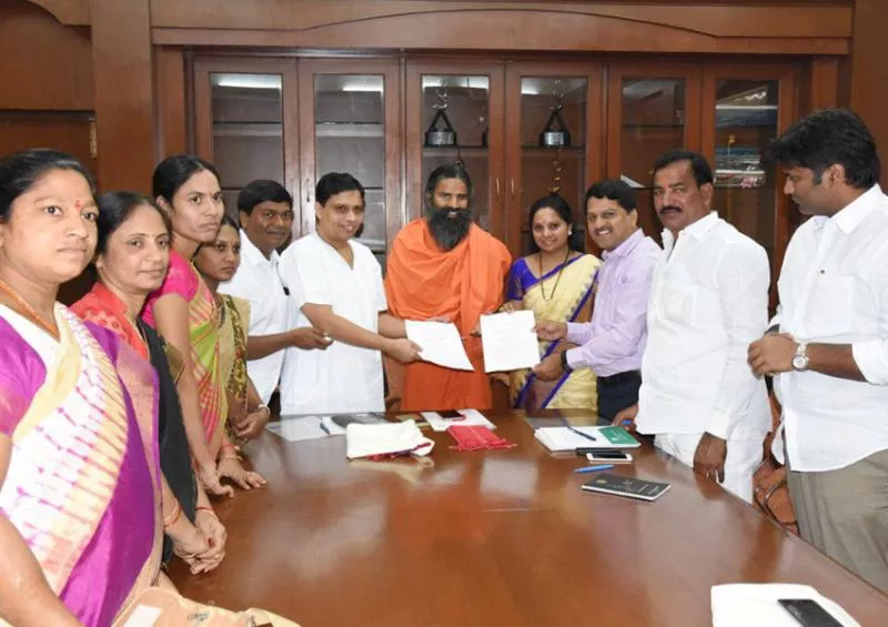 Agreement for Patanjali Industries in Lakkapalli Sez - Sakshi