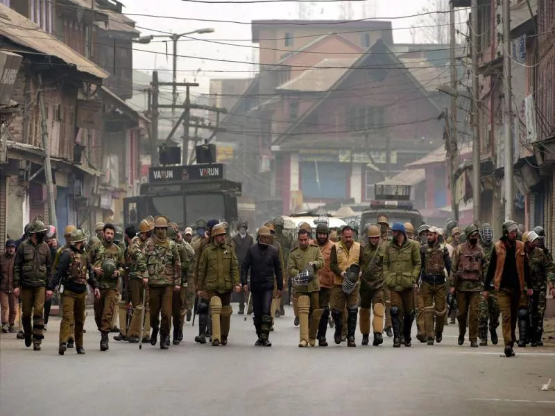 more military force in Kashmir? Most Indians support it - Sakshi