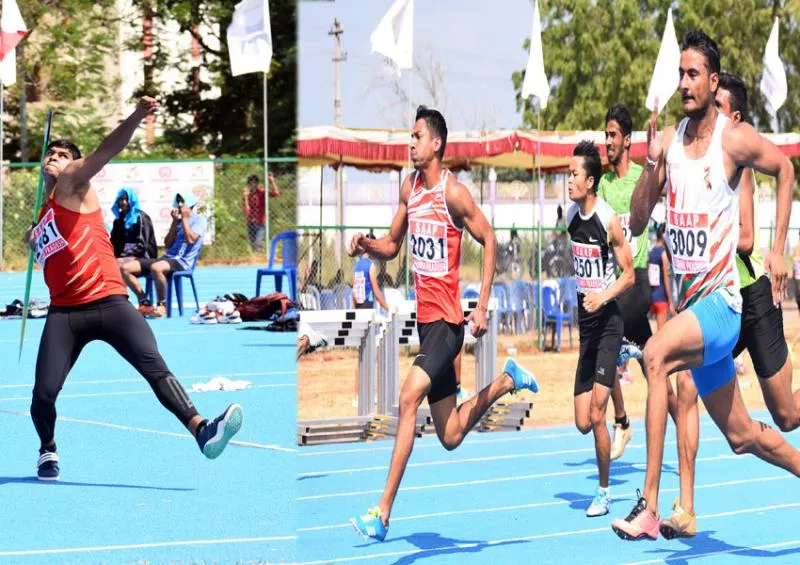 National Junior Athletics Competitions in amaravati - Sakshi