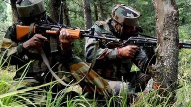 5 terrorists gunned down by Indian Army - Sakshi - Sakshi - Sakshi