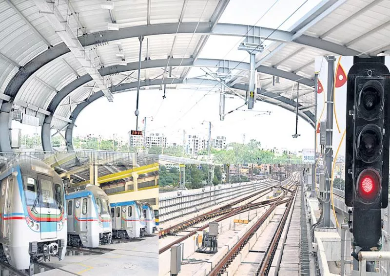 Foreign companies Service For Hydrabad Metro Station - Sakshi