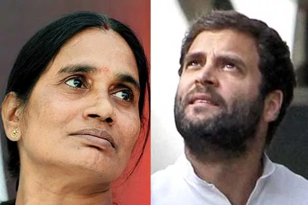 Nirbhaya Victim Mother Thanks to Rahul - Sakshi