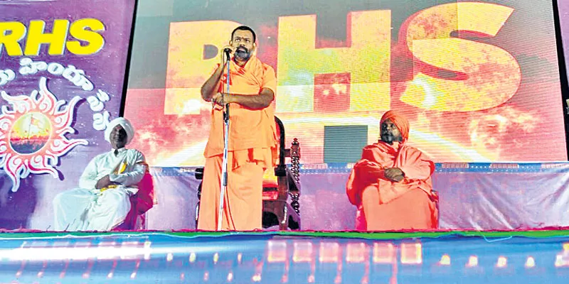 Paripoornananda Swami Fires On kancha ilaiah - Sakshi