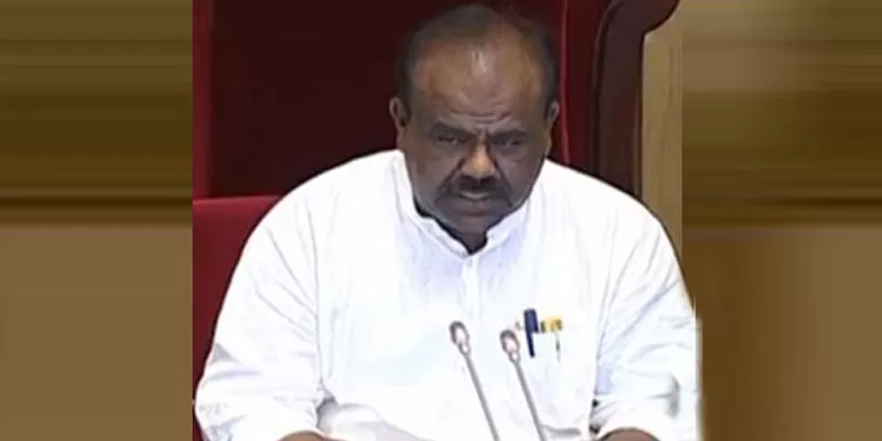 Opposition protest in Speaker Chamber - Sakshi