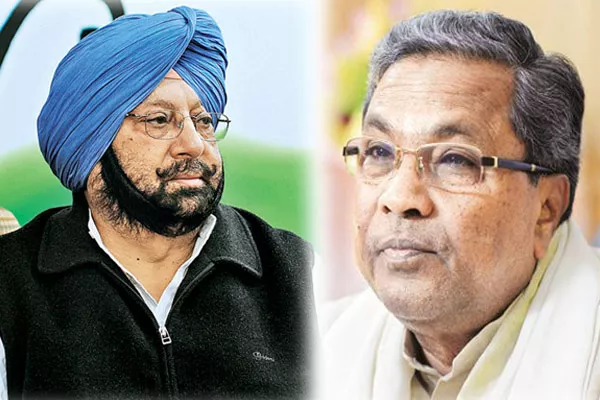 ‘Padmavati’ splits Cong CMs: Siddaramaiah backs, Amarinder opposes  - Sakshi - Sakshi