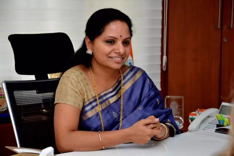 Kavitha seeks setting up of national turmeric board in nizamabad - Sakshi