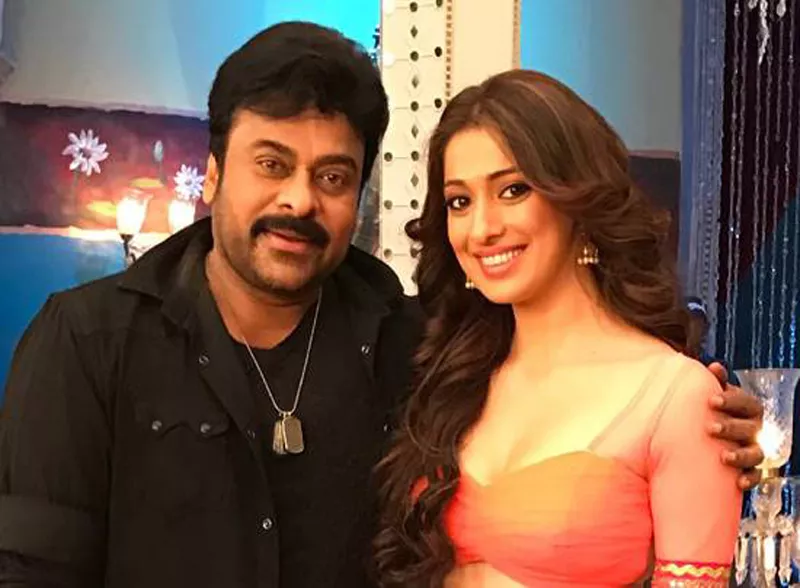 chiranjeevi wishes  Raai lakshmi for julie 2 release - Sakshi - Sakshi