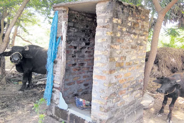 Fraud in Latrine constructions - Sakshi - Sakshi