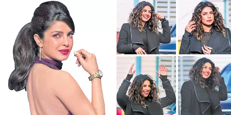 Priyanka Chopra Just Got This Season's Trendiest Haircut - Sakshi