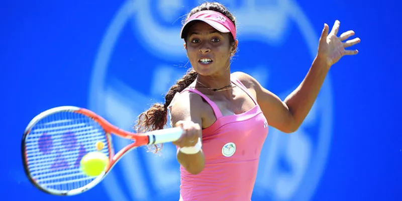 Coach's timely advice helps Ankita Raina win in Mumbai Open tennis - Sakshi