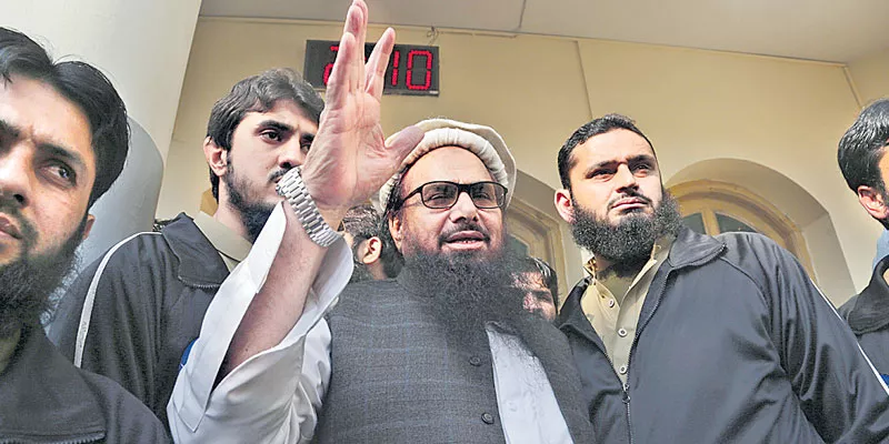 Hafiz Saeed release exposes Pakistan's true face - Sakshi