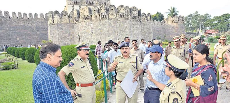 Review of security measures with superior officers - Sakshi