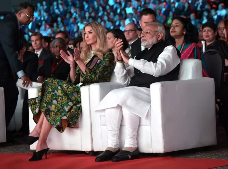 Modi Special Gift to Ivanka - Sakshi