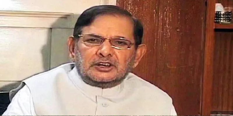 Sharad Yadav faction to form a new party - Sakshi