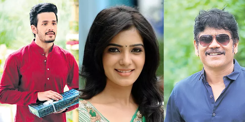 Samantha Akkineni, Amala and Nagarjuna’s cameos in Akhil’s Hello - Sakshi - Sakshi