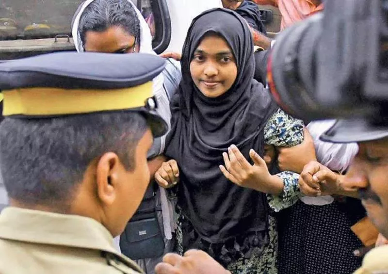 Cannot have a terrorist in the family, says Hadiya's father - Sakshi