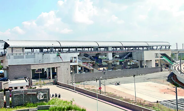 Fake Parking Tickets Sale at Hyderabad Metro Stations - Sakshi