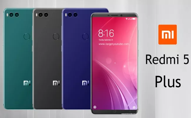  Xiaomi Redmi 5, Redmi 5 Plus Launch Set for December 7 - Sakshi