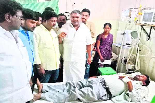 YSRCP Activist commits suicide   - Sakshi