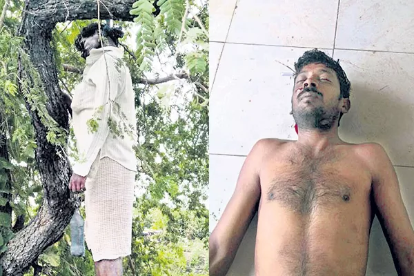 Two farmers suicides - Sakshi