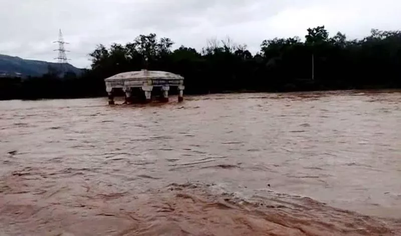 Two children were killed in the swarnamuki river accident - Sakshi