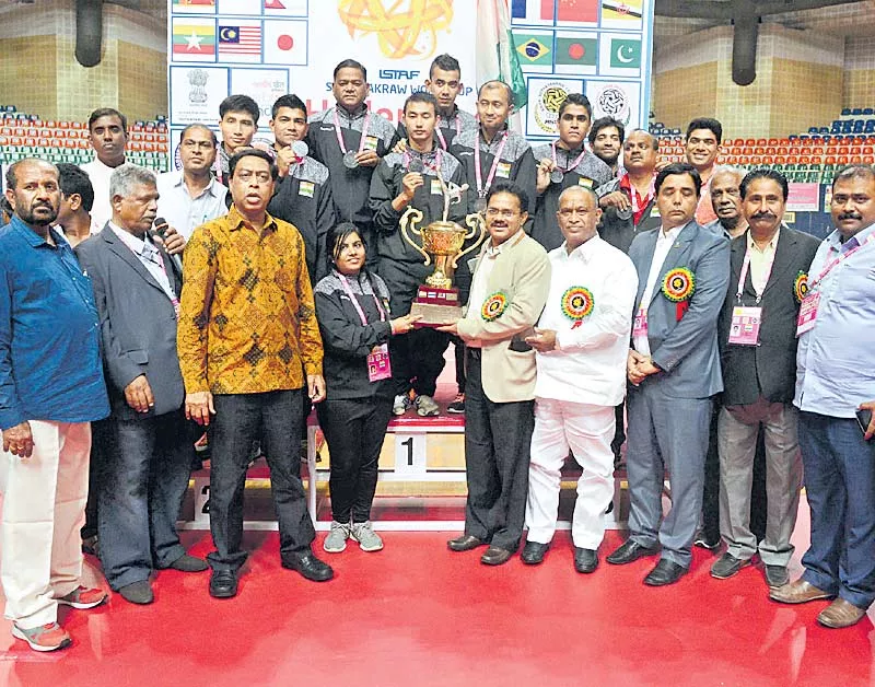 Indian mens sepak takraw team gets bronze medal  - Sakshi