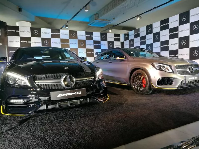 2017 Mercedes-AMG CLA 45 and GLA 45 launched in India - Sakshi