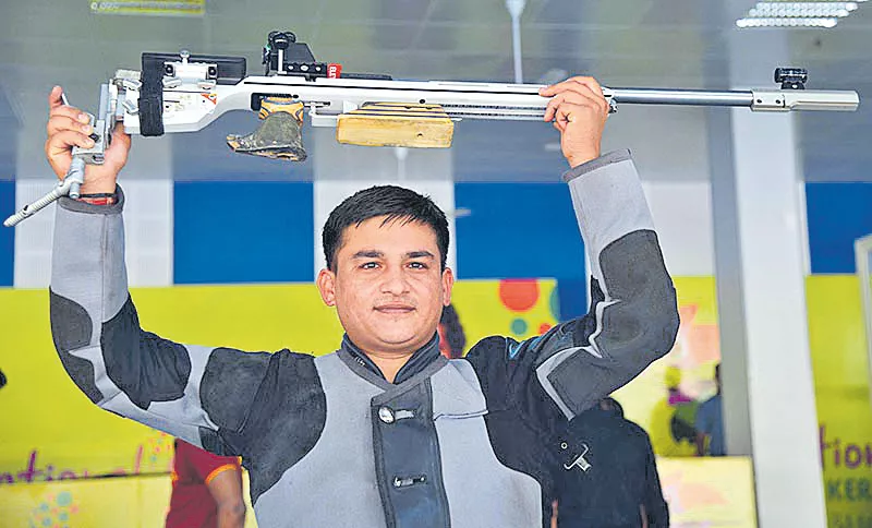 The last day of the Commonwealth Shooting Championship - Sakshi