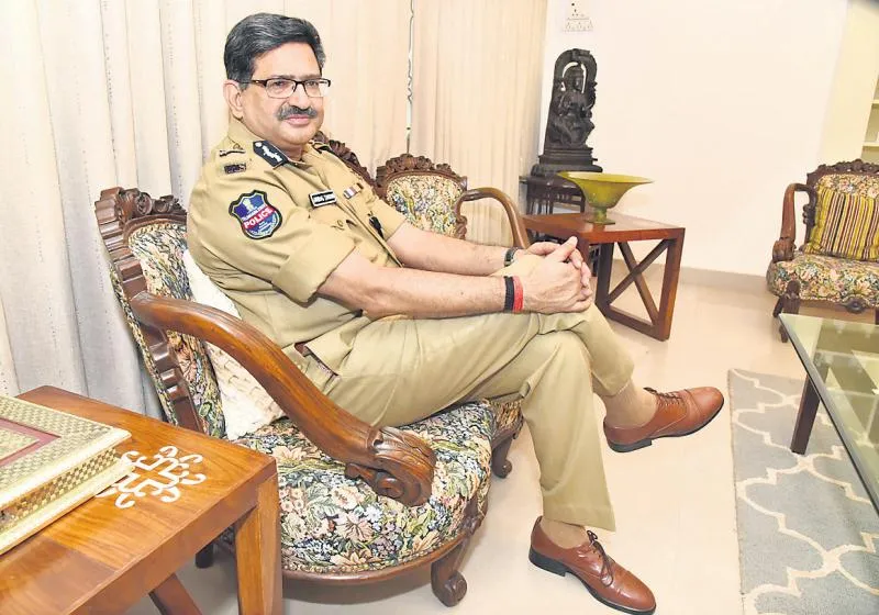 State's first DGP Anurag Sharma interview with sakshi - Sakshi