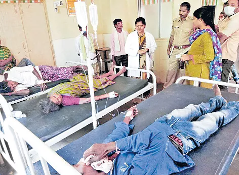 9 people sick by Kalti Sarah and one dead - Sakshi