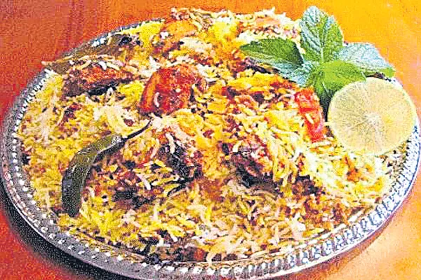 First Prize to Hyderabad Biryani - Sakshi