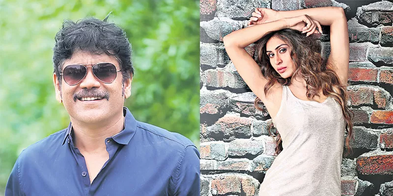 Nagarjuna gets new heroine Myra Sareen in Ram Gopal Varma's film - Sakshi