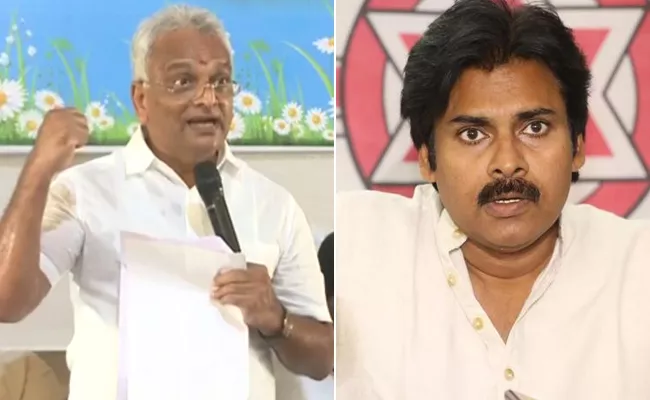 Malladi Krishna Rao questions Pawan Kalyan on TDP Manifesto - Sakshi