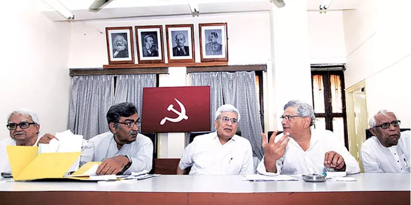 No political understanding with Congress, Prakash Karat faction insists - Sakshi