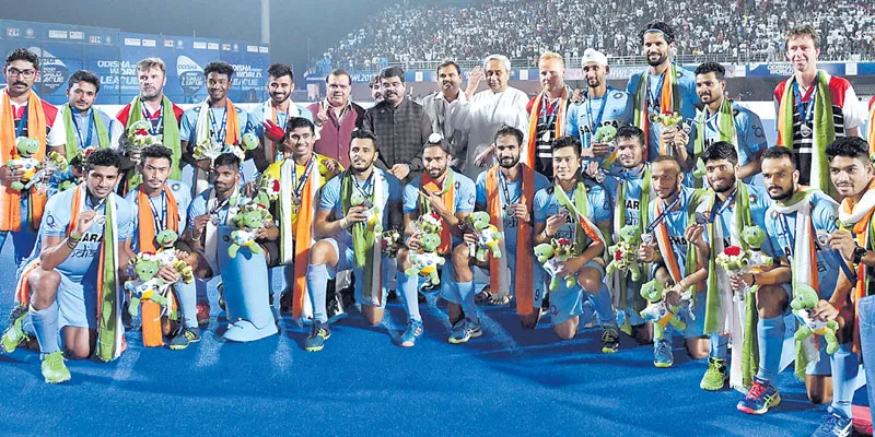 Hockey World League Final: India beat Germany 2-1 to win bronze - Sakshi