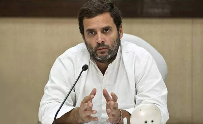 Gujrat elections : EC issues notice to Rahul Gandhi over interviews to tv channels - Sakshi