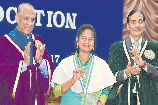 Narasimhan Speech at Jayasankar Varsity's first graduation ceremony - Sakshi