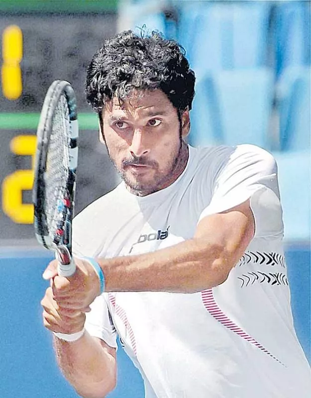 saketh enter to  semis - Sakshi